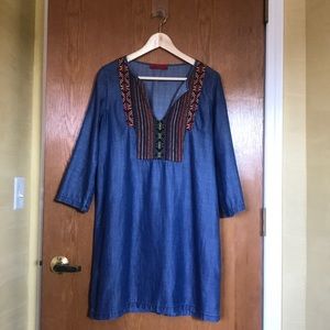 Embroidered Boho Dress/Tunic